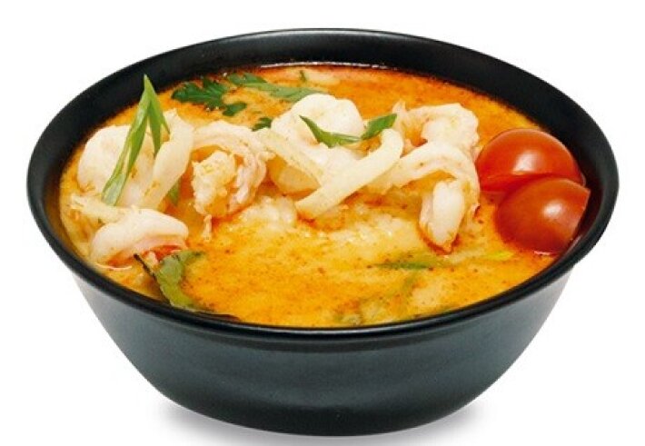 Суп Том Ям с рисом острый
