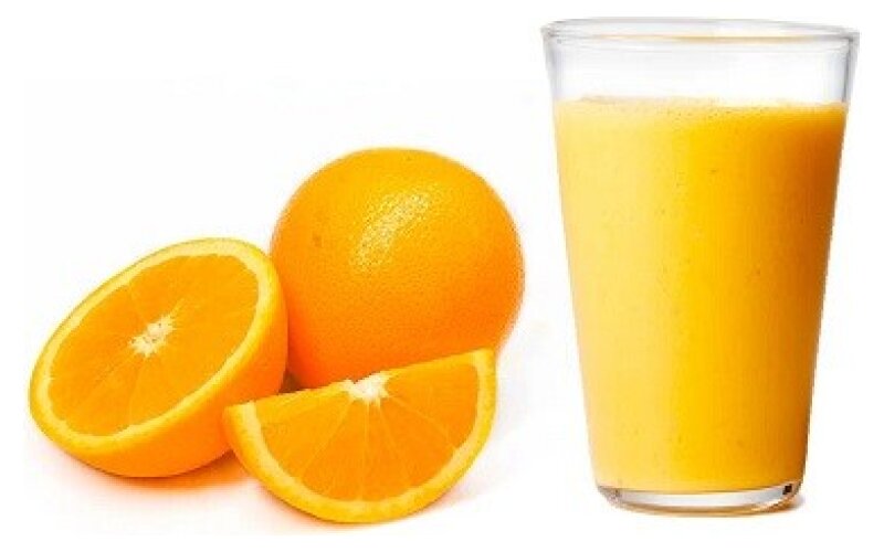 Свежевыжатый сок из апельсина