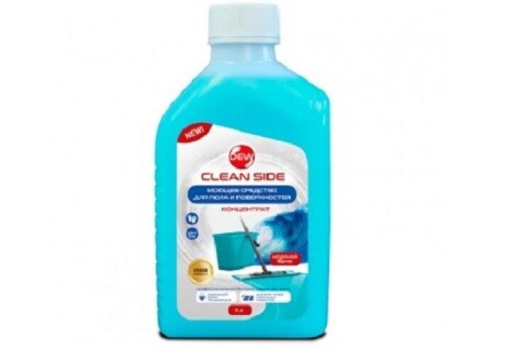 Универсальное моющее средство для пола и поверхностей DEW Clean Cide, голубой (1 л)