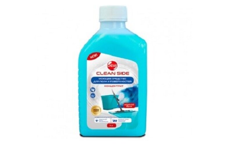 Универсальное моющее средство для пола и поверхностей DEW Clean Cide, голубой (1 л)