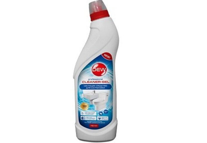 Чистящее средство для сан. узлов  DEW Cleaner-gel Professional (утенок, 0,75 л)