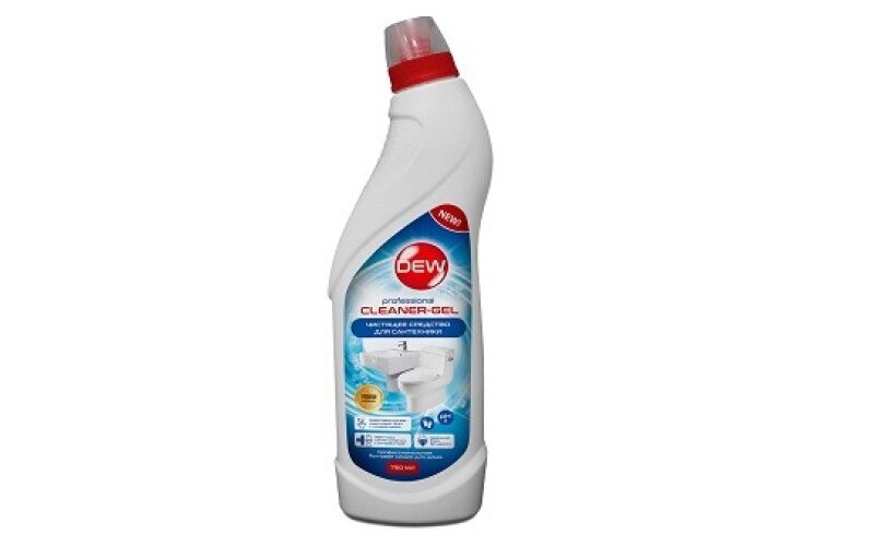 Чистящее средство для сан. узлов  DEW Cleaner-gel Professional (утенок, 0,75 л)