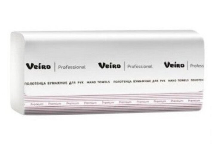 Полотенца бумажные 1 сл Veiro Professional Lite 200 л