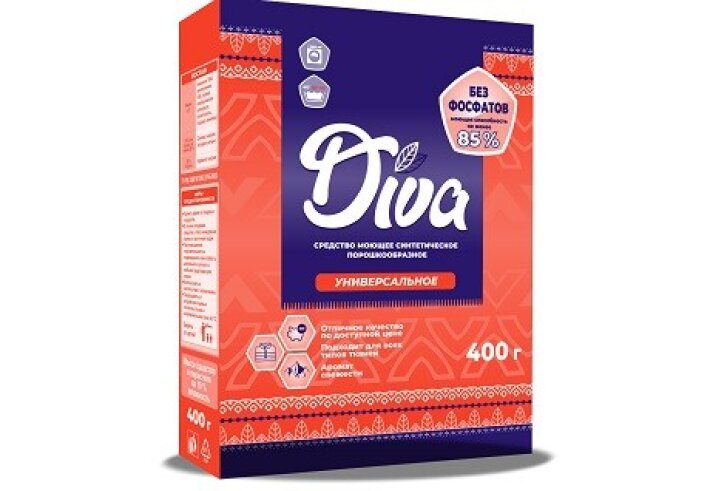 СМС порошкообразное универсальное Diva (0,4 кг)