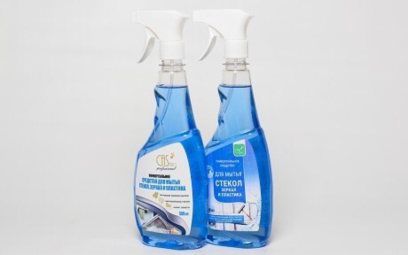 Средство для мытья стекол, зеркал и пластика CASpro (ПНД 5 л)