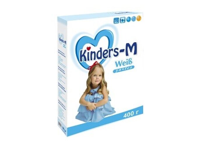 СМС порошкообразное универсальное Kinders-M WeiB (0,4 кг)