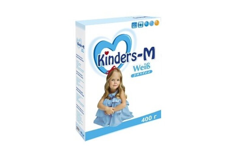 СМС порошкообразное универсальное Kinders-M WeiB (0,4 кг)