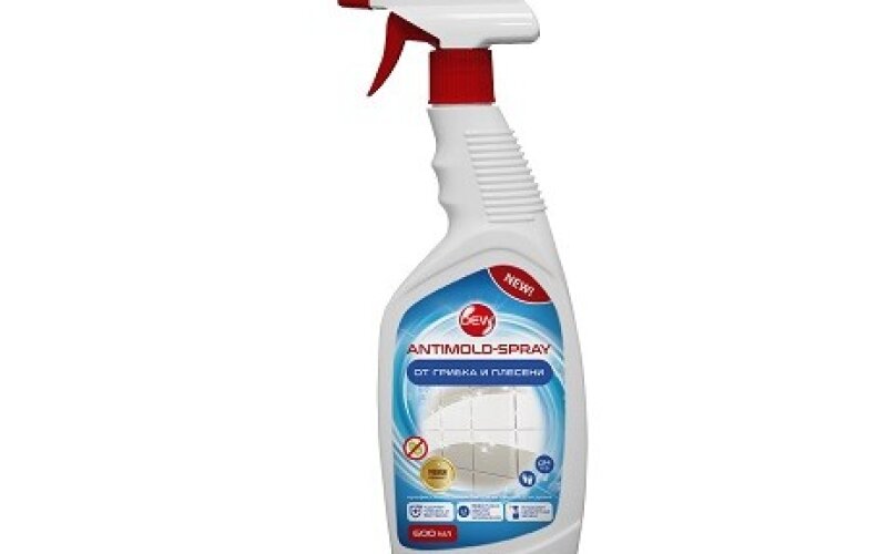 Чистящее средство от грибка и плесени DEW Antimold-spray (триггер-пена, 0,6 л)