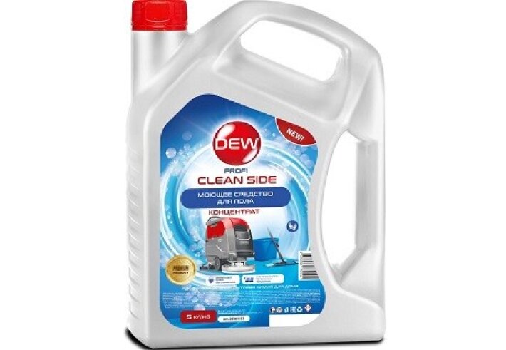 Щелочное средство для мытья пола DEW Profi Clean side (5 л)