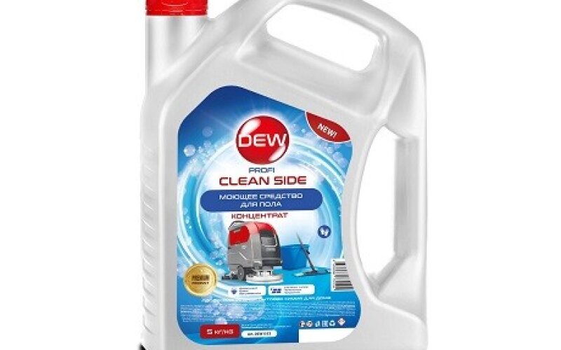 Щелочное средство для мытья пола DEW Profi Clean side (5 л)
