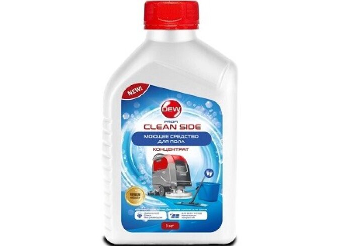 Щелочное средство для мытья пола DEW Profi Clean side (1 л)