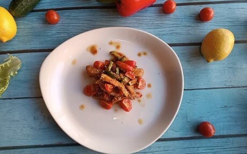 Салат Тайский с курицей
