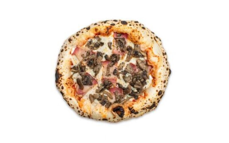 Классическая пицца Бекон и грибы 