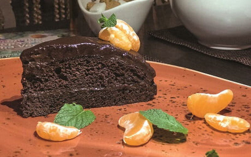 Шоколадный торт порционный