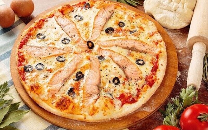 Пицца С сёмгой 31 см