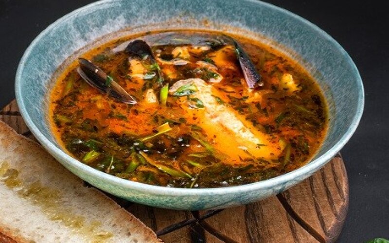 Суп с морепродуктами Буйабес