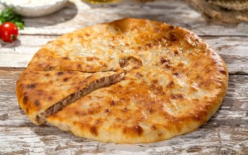 Пирог с мясом и картофелем