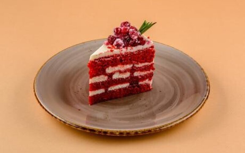 Торт Красный бархат порционный