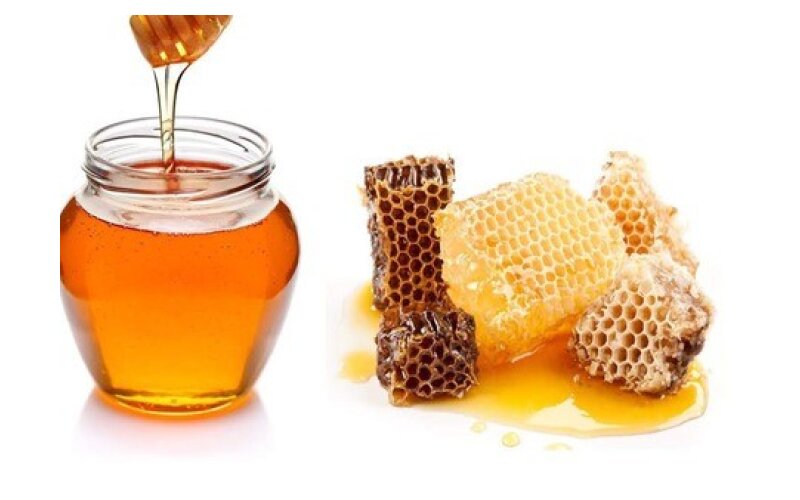 Мёд с сотами