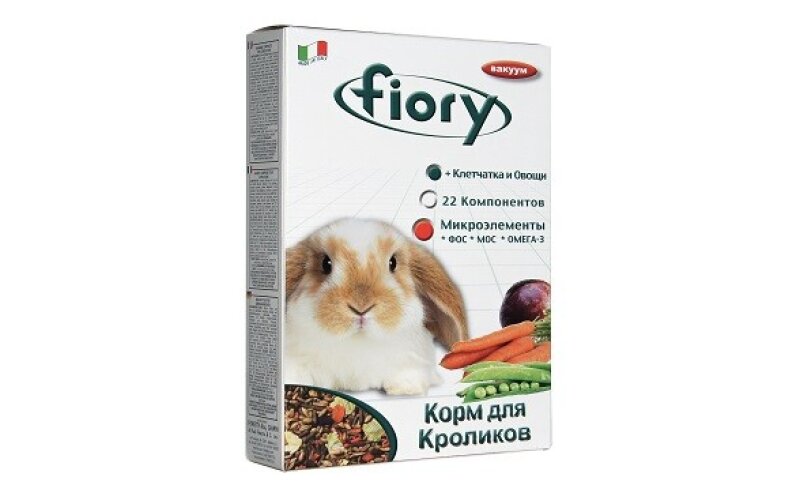 Корм для кроликов FIORY Karaote 850 гр