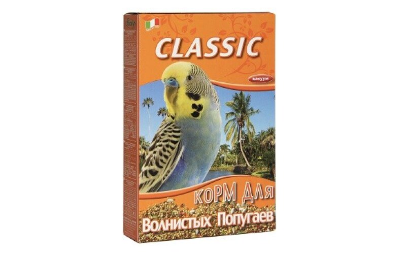 Корм для волнистых попугаев FIORY Classic 800 гр