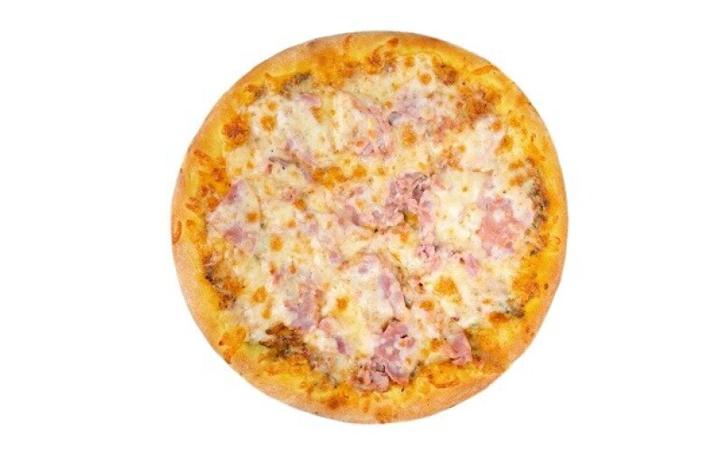Пицца с ветчиной и сыром