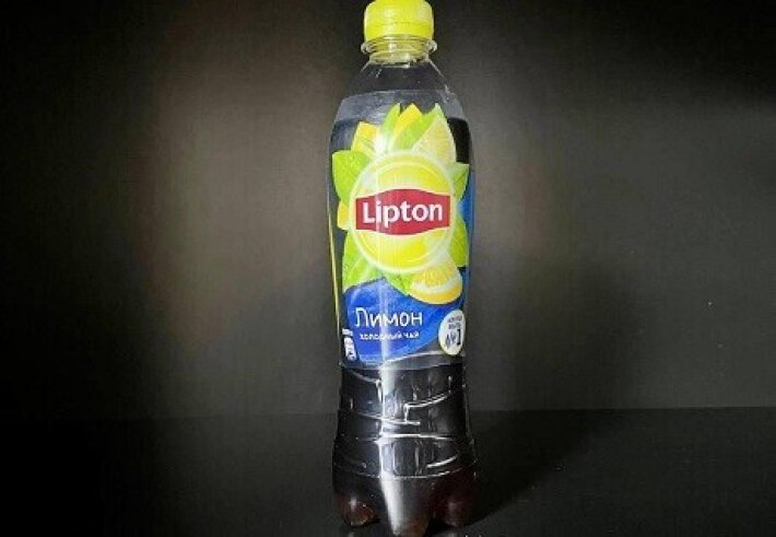 Lipton, черный чай с лимоном