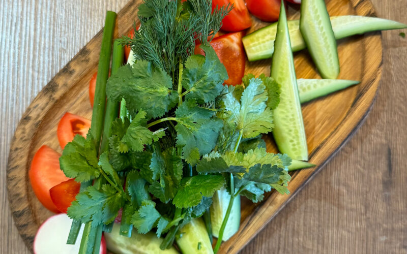 Ассорти овощи и зелень