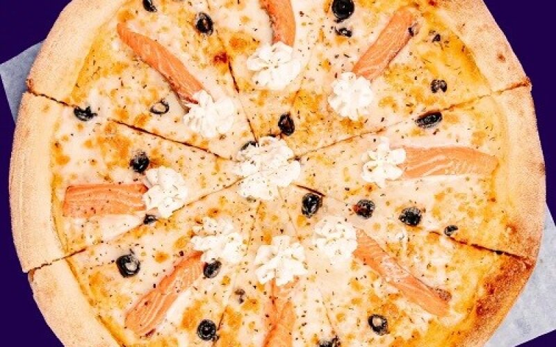 Пицца Лосось и сыр
