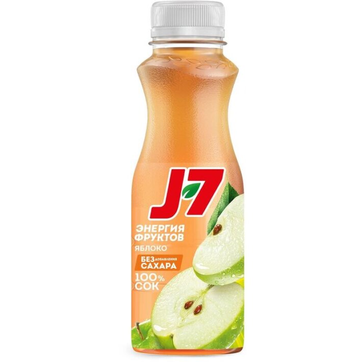 Сок J7 Яблочный 0,3 л