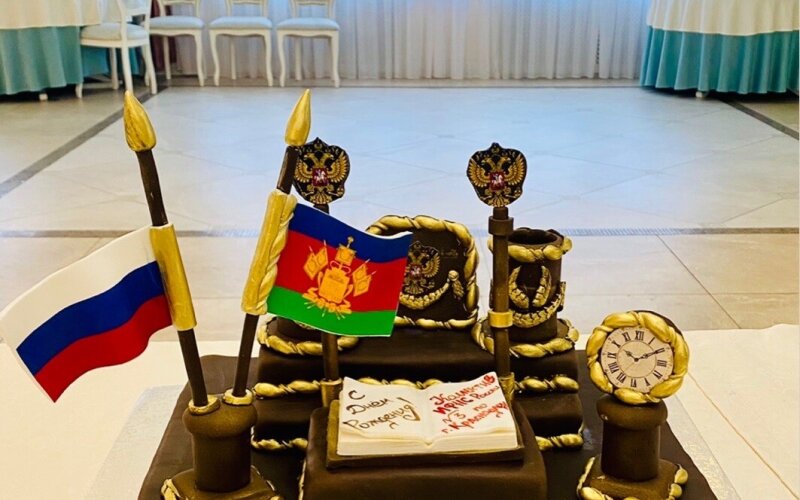 № 388 Торт "Праздничный", оформление для руководителя