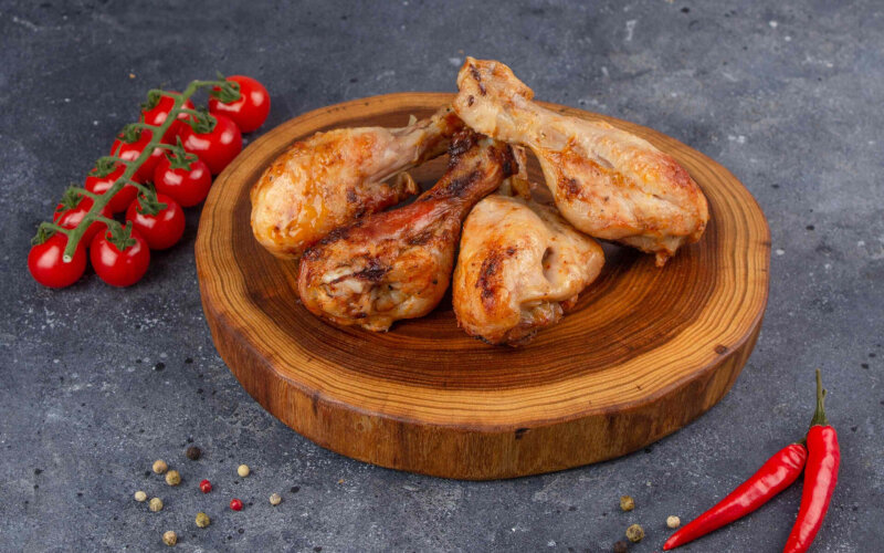 Шашлык из куриной голени