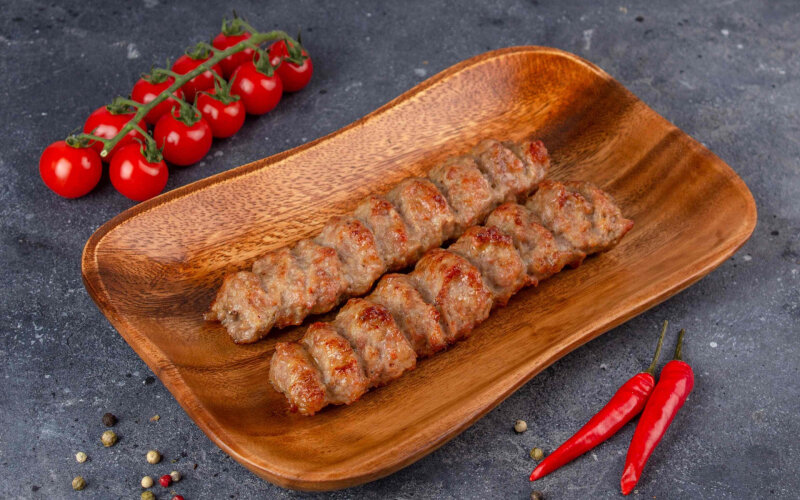 Люля-кебаб из свинины и говядины