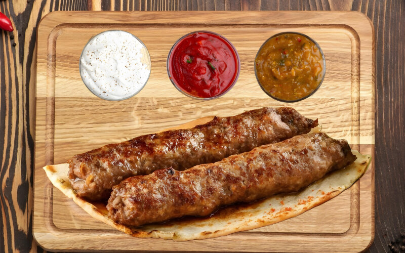 Люля по-иронски (куриные)