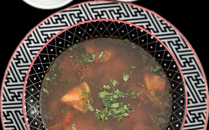 Харира с бараниной нутом и чечевицей