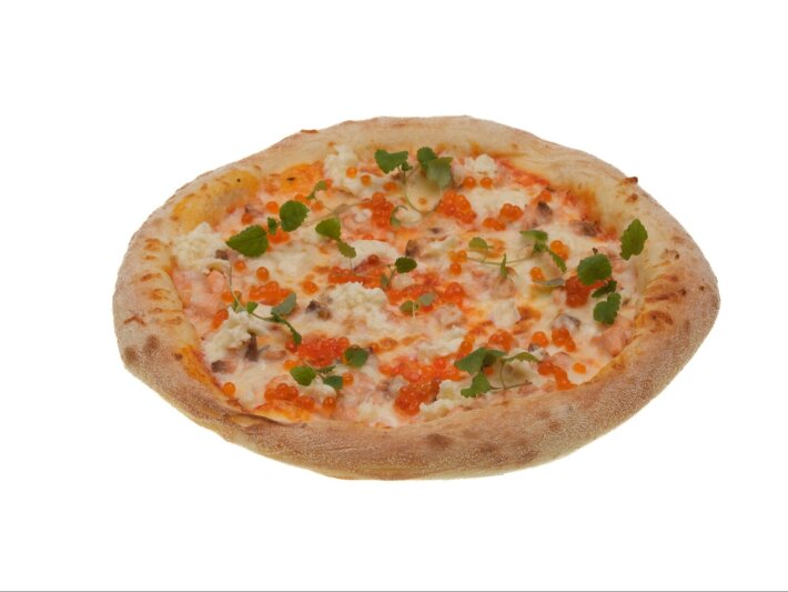 Пицца с Сёмгой и Икрой