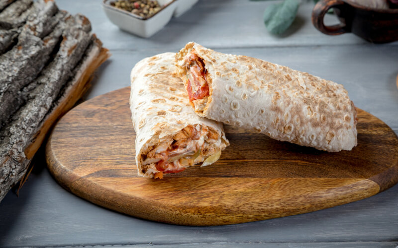 Шаурма со свининой