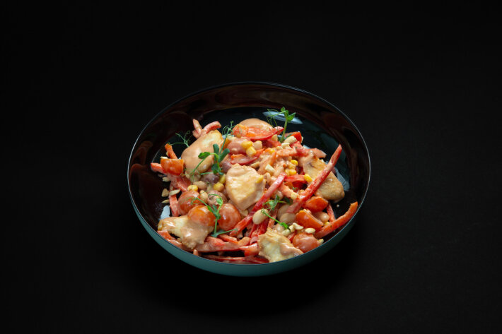 Салат Мексиканский с курицей