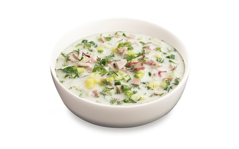 Окрошка с ВЕТЧИНОЙ