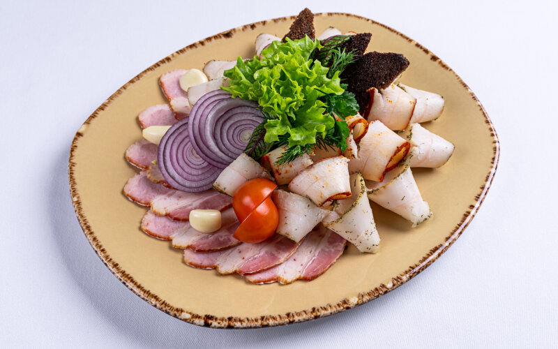 Ассорти из кубанского сала