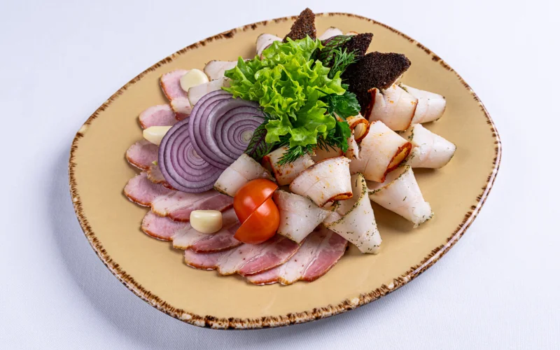 Ассорти из кубанского сала