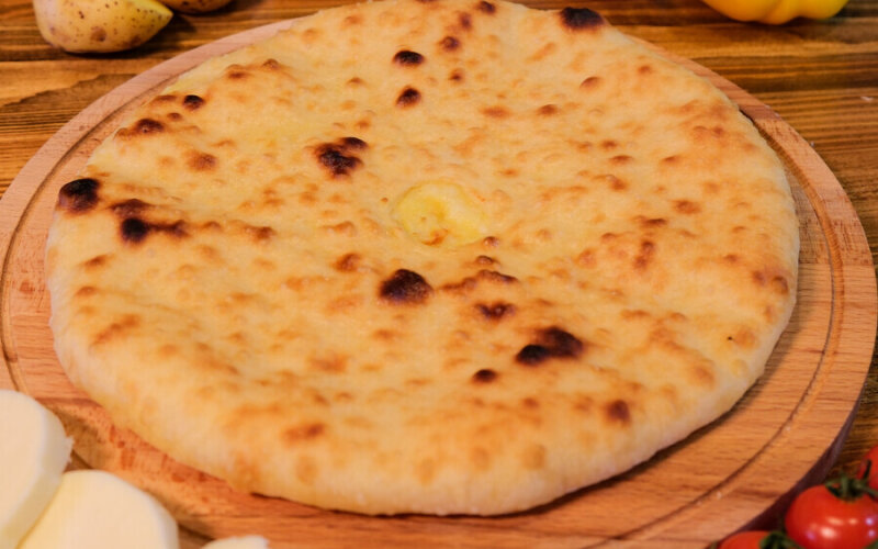 Пирог с картошкой и сыром