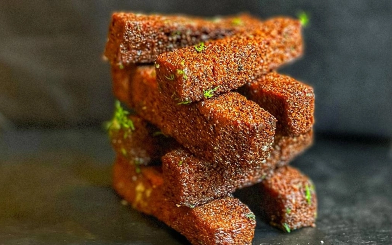Гренки чесночные