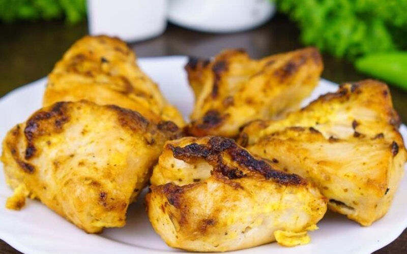 Шашлык из куриной грудки