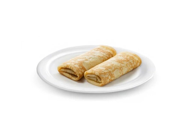 Блинчики с мясом индейки