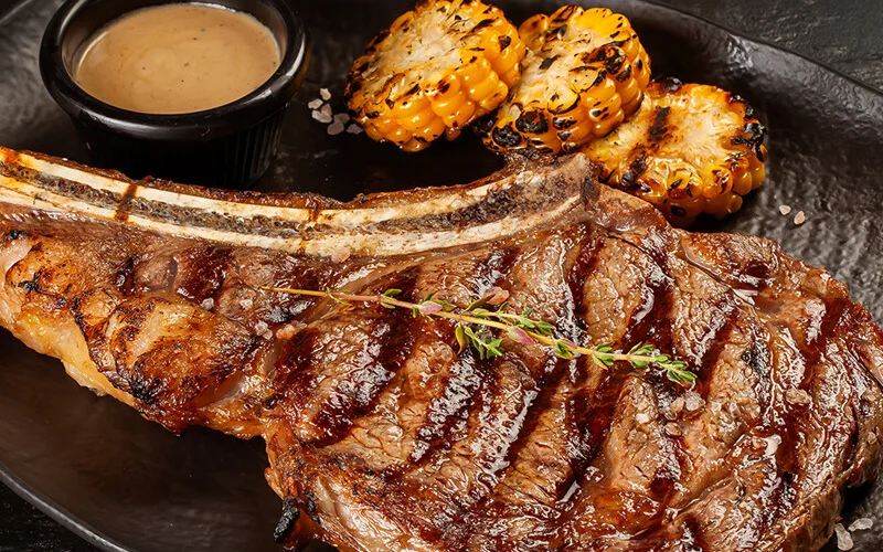Стейк Ковбой в печи Josper