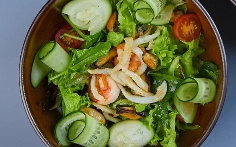С морепродуктами в соусе Цитронет