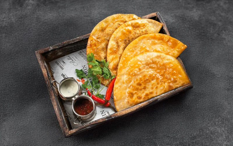 Кутабы со свининой и говядиной (2 шт.)