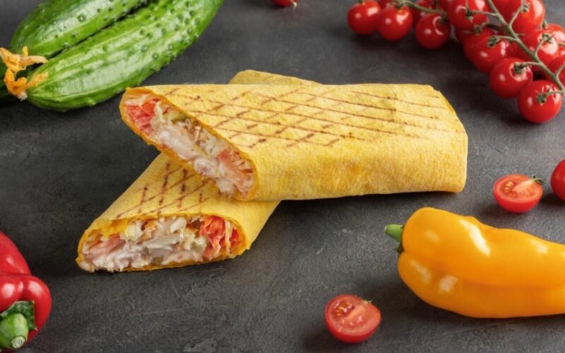 Шаурма стандарт в сырном