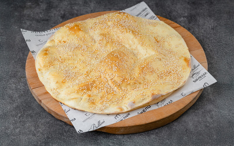 Лепёшка с кунжутом